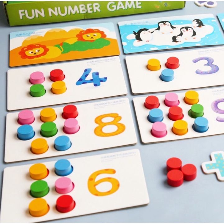 fun-number-game-ของเล่นฝึกนับเลข-เรียงสี