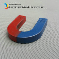 2pcs Magnetic Teaching Tool Magnet U type magnet 42x36x7 mm Portable Small Toy magnet office magnet Pole Detection