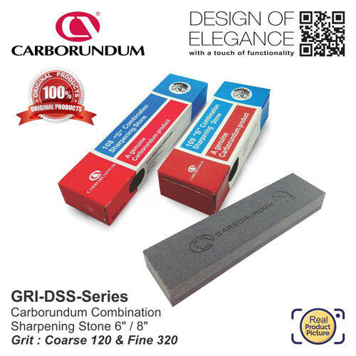 Carborundum GRIDSSSeries 6" and 8" inches Sharpening Stone Knife