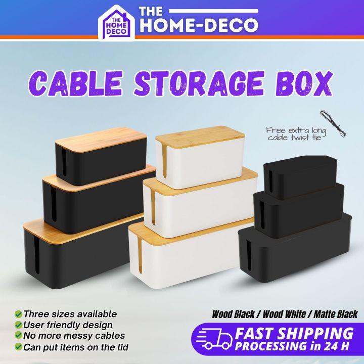 Cable Storage Box Cable Organizer Cable Management Box Cable
