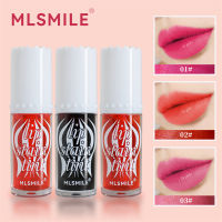 MLSMILE ลิปสติก มล. กันน้ำลิปเคลือบริมฝีปากละอองน้ำสีย้อมริมฝีปากติดทนลิปกลอสชุ่มชื้นคงทน