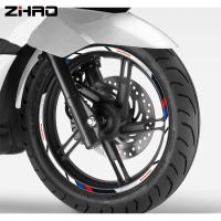 Motorcycle Decals Wheel Reflective Stickers Stripes For HONDA PCX 125 150