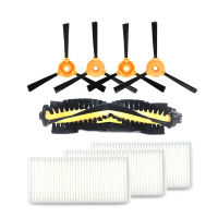 N79 N79S Filter &amp; Side Brush Kit Set for DEEBOT Robotic N79 N79S Vacuum Cleaner Parts