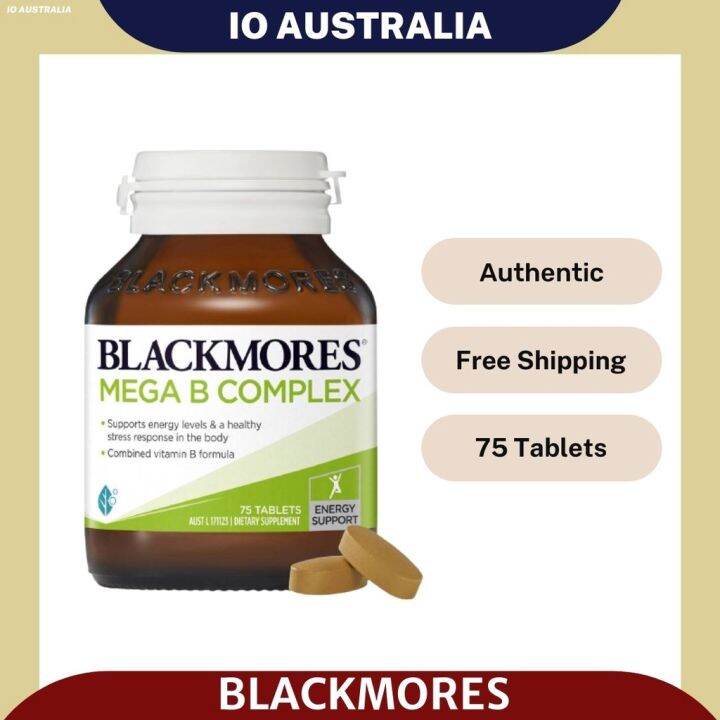 Blackmores Mega B Complex 75 Tablets | Lazada