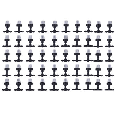 50X Spray Water Fog Misting Nozzle Gardening Water Cooling System Greenhouse Plants Spray Sprinkler Head Sprayer Nozzle