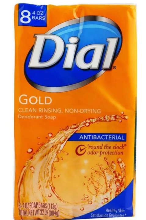 Dial Gold Antibacterial Bar Soap 8pcs | Lazada PH