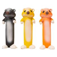 Rubber Toys for Dogs Interactive Squeaky Rubber Otters Dog Toys Fetch Play Funny Cute Dog Toy Set Dog Rubber Toy for Small Medium Large Dogs Puppy Gift helpful