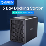 ORICO Trạm Sạc HDD 35 Series 5 Bay 80TB Với Chip Kép Hộp Đựng Ổ Cứng Công
