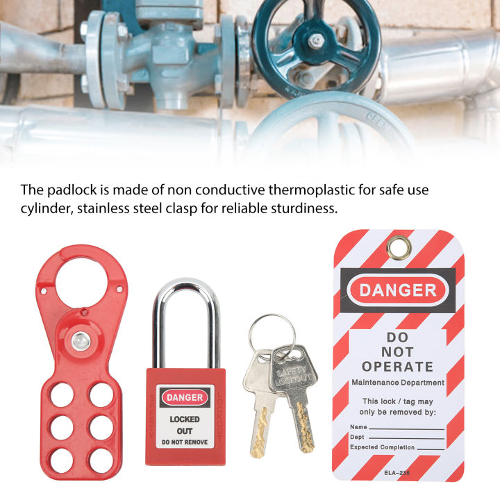 safety-hasp-lock-set-lockout-tagout-kit-tamper-proof-stainless-steel-for-industrial-equipment