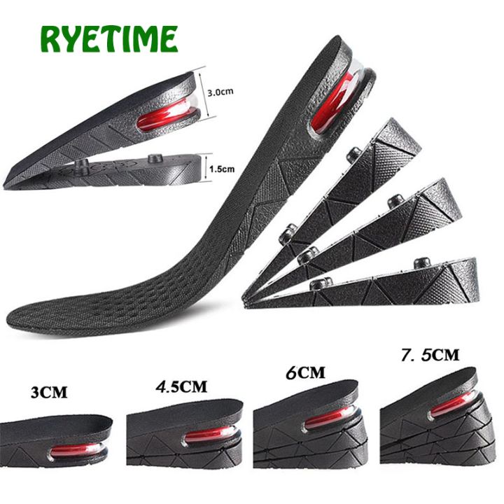 RYETIME 5-9cm Invisible Height Increase Insole Cushion Height Lift ...