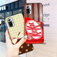 Cute Chocolate Food for Xiaomi Redmi 10 9 9A 9T 9C NFC 8 8A 7 7A 6 6A 6Pro Redmi Note 11 10 9 8 Pro Max 10 10T 10S 9S 8 8T Case Electrical Safety