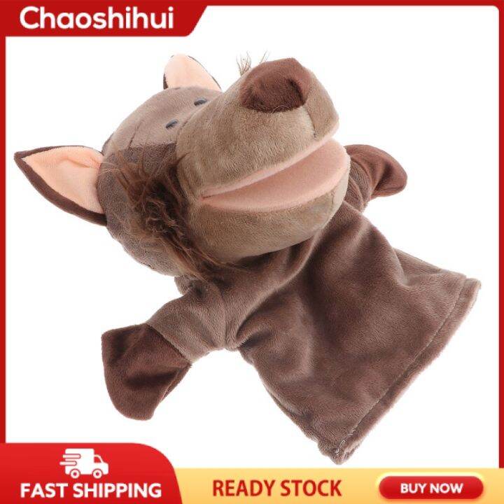 Chaoshihui Cartoon Show Hand Puppet Story Talking Hand Puppet Plush