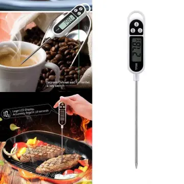 Digital Thermometer with 15cm Long Probe, Candle Making Kits, Measure  Liquid Soy Paraffin Wax, Baked Milk