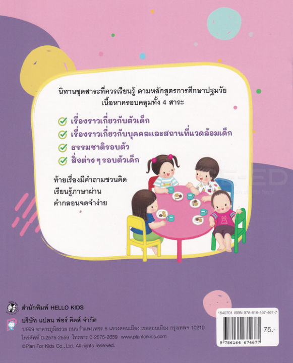 สี่สหายเรียนรู้-ชุด-สาระที่ควรเรียนรู้-ตามหลักสูตรการศึกษาปฐมวัย-ของใช้ใกล้ตัวหนู