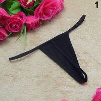 Womens y Lingerie Soft Solid Color T-Back Panty