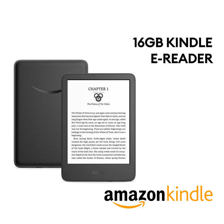 Amazon Kindle E Reader 2022 16gb Tablet with 6" High Resolution Display