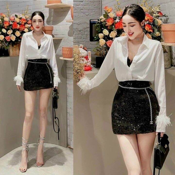 Chân váy dập ly siêu đẹp có kèm quần váy Lazadavn #46 Chân váy dập ly siêu đẹp có kèm quần váy Lazadavn