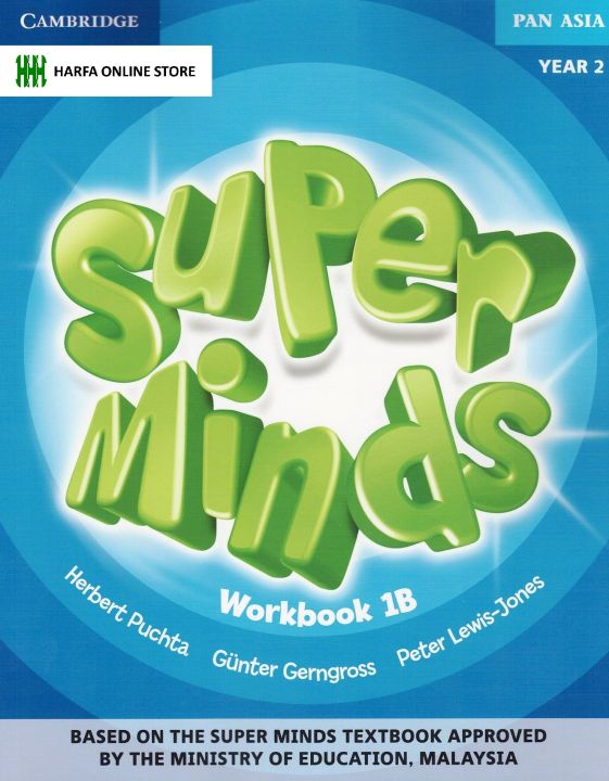 Buku Teks Super Minds Workbook 1B Year 2 (CEFR) | Lazada