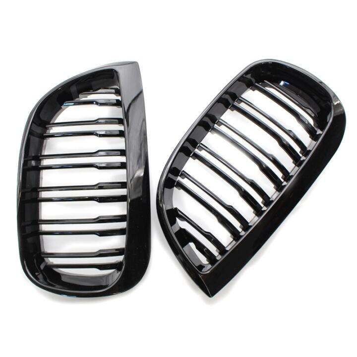 front-kidney-double-line-grille-sport-grill-replacement-for-bmw-e81-e87-e88-1-series-2004-2007-gloss-black