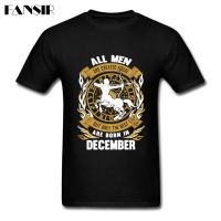 เสื้อยืดคอกลมผ้าฝ้าย Best Are Born In December สําหรับผู้ชาย