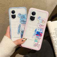 เคสป้องกันกล้องสำหรับ OPPO Reno 10 5G ซิลิโคนนิ่มรูปหมีการ์ตูนน่ารัก Oppo Reno เคสโทรศัพท์แบบใส10/Reno10 Pro/ Reno10 Pro + ฝาหลังกันกระแทก OPPO Reno 10Pro บวก5G 2023