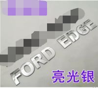 Car 3D metal Letters Hood Emblem Badge Car Stickers Styling Car Accessories Wording 3D Letter For Ford Edge ECGE