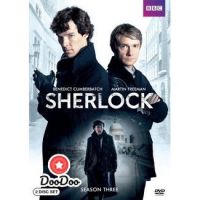 [กล่อง+ปก+แผ่นสกรีน]SHERLOCK : SEASON THREE [เสียง ไทย/อังกฤษ ซับ ไทย/อังกฤษ] DVD 2 แผ่น