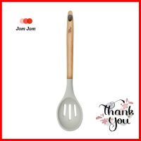 กระบวยมีร่อง ANZO COOK CHARMY SA2977CC ด้ามไม้SLOTTED LADLE WITH WOODEN HANDLE ANZO COOK CHARMY SA2977CC **จัดส่งด่วนทั่วประเทศ**