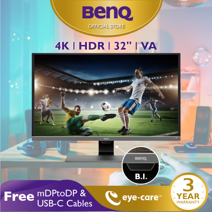 benq-ew3270u-32นิ้ว-4k-hdr-freesync-usb-c-eye-care-multimedia-gaming-monitor-จอคอมเล่นเกม-จอคอมดูหนัง-4k