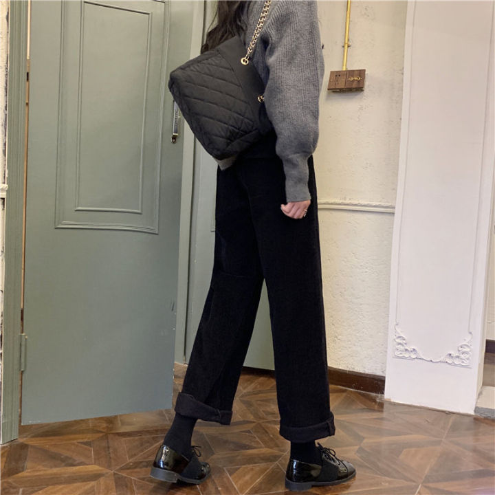 2021hzirip-femme-loose-high-quality-2021-plus-size-new-straight-solid-warm-chic-corduroy-all-match-wide-pants-stylish-hot-trousers