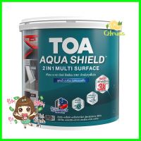 สีเคลือบเงา TOA AQUA SHIELD 2 IN 1 AQ465 สี COCOA BROWN กึ่งเงา 3.5 ลิตรSELF-PRIMING PAINT TOA AQUA SHIELD 2 IN 1 AQ465 COCOA BROWN SEMI-GLOSS 3.5L **ทักแชทได้ค่ะ ยินดีบริการ**