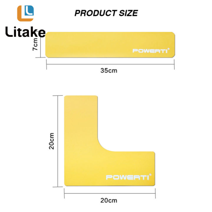 lankebike-ชุดที่ขีดเส้นสนามในห้างสรรพสินค้ากันลื่นที่พันข้อศอกสำหรับเทนนิสสนามสำหรับฝึกความทนทานเตะบอลแบดมินตัน