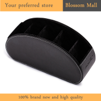 Blossom กล่องรีโมทคอนโทรลหนังตั้งโต๊ะที่เก็บแปรงที่วางโทรศัพท์กล่องเก็บเครื่องสำอางค์โต๊ะ