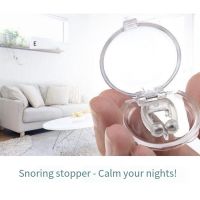 【CW】 Snoring Stopper Magnetic Anti Snore Clip Nasal Dilator Stop Device Improve