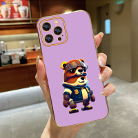 เคส NIT ใช้ได้กับ IPhone 14 Pro Max 13 Pro Max XS Max XR มีรูฝาครอบป้องกันป้องกันการตกกระแทกเคสโทรศัพท์นิ่มสกปรก