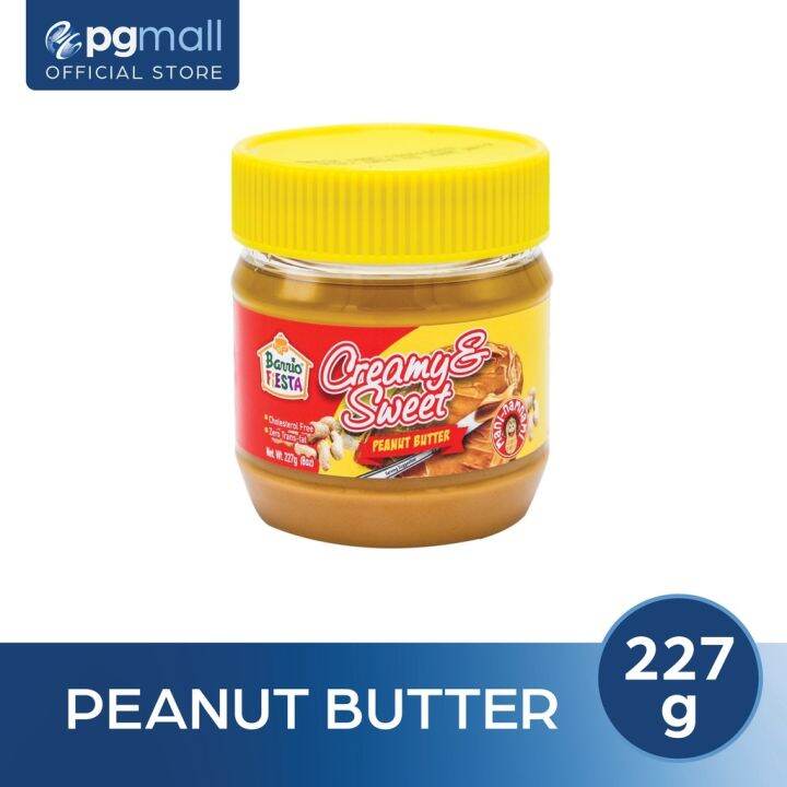 Barrio Fiesta Creamy Sweet Peanut Butter Spread 227g 