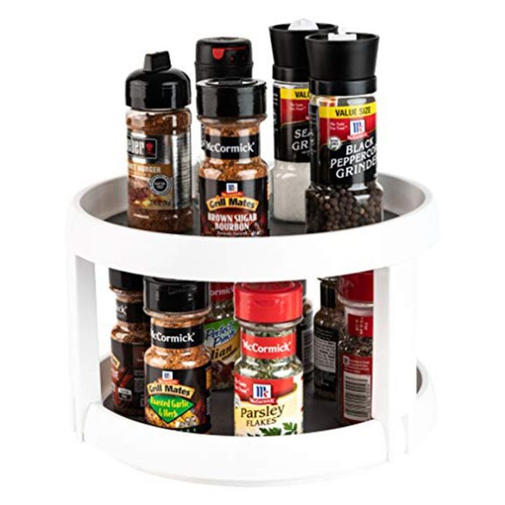 two-tier-twin-turntable-storage-turntable-multi-level-rotary-kitchen-spice-manager-for-cabinets-pantries-refrigerators