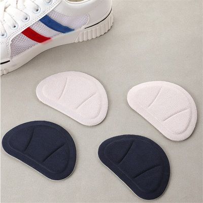2pcs Insoles Patch Heel Pads Sport Shoes Adjustable Size Antiwear Feet Pad Cushion Insert Insole Heel Protector Back Sticker Shoes Accessories