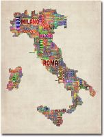 Italy Ii By Michael Tompsett ศิลปะบนผืนผ้าใบสำหรับติดกำแพง24x32นิ้ว