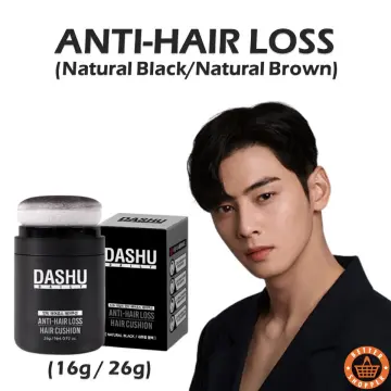 DASHU Daily Anti-Hair Loss Hair Cushion 26g/Natural Brown/Water