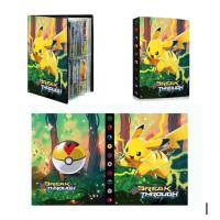Pokemon Big Card Book Pokemon Collection Card Book 4 Monster Grids Pack Card I6K3