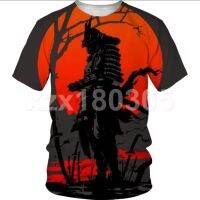 SAMURAI PATTERN 3D ALL OVER PRINTED Unisex T-Shirt S-5XL-STYLE1