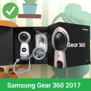 Samsung Gear 360 2017 DM SM-R210 - Full box 98%