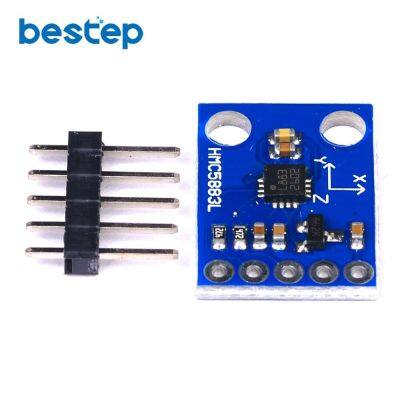 3โวลต์-5โวลต์ Hmc5883l สามแกนเข็มทิศ Magnetometer เซ็นเซอร์โมดูลสามแกนสนามแม่เหล็กโมดูลสำหรับ A Rduino