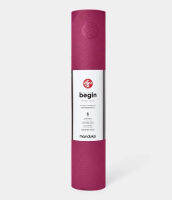 Manduka เสื่อโยคะ manduka รุ่น begin yoga mat 5mm - Dark Pink (68")