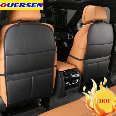 【YF】 PU Leather Car Seat Back Protector Pad Interior Auto Anti Kick Pads for Kids Child Dirty Protect Mats Accessories