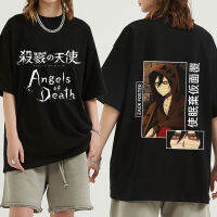 Anime Angels Of Death T Zack Foster Graphic Doublesided Tshirt Mens Hip Hop