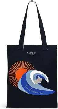 Radley cloth clearance shopping bag