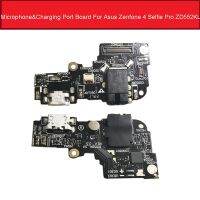 การชาร์จ USB Dock Board สําหรับ Asus Zenfone 4 Selfie Pro ZD552KL Charger Port Plug Board Flex Cable พร้อมไมโครโฟน Autio Jack