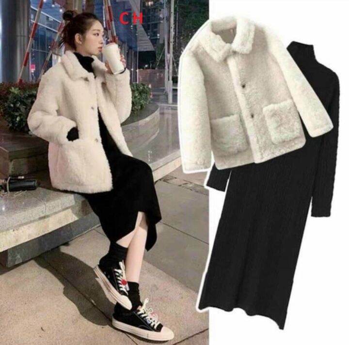 Áo Khoác Lông Cao Cấp Thời Trang Thu Đông Đường Phố Dành Cho Nữ Dễ Phối Đồ áo  khoác mùa đông - MixASale